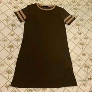 Forever 21 Brown T-shirt dress
